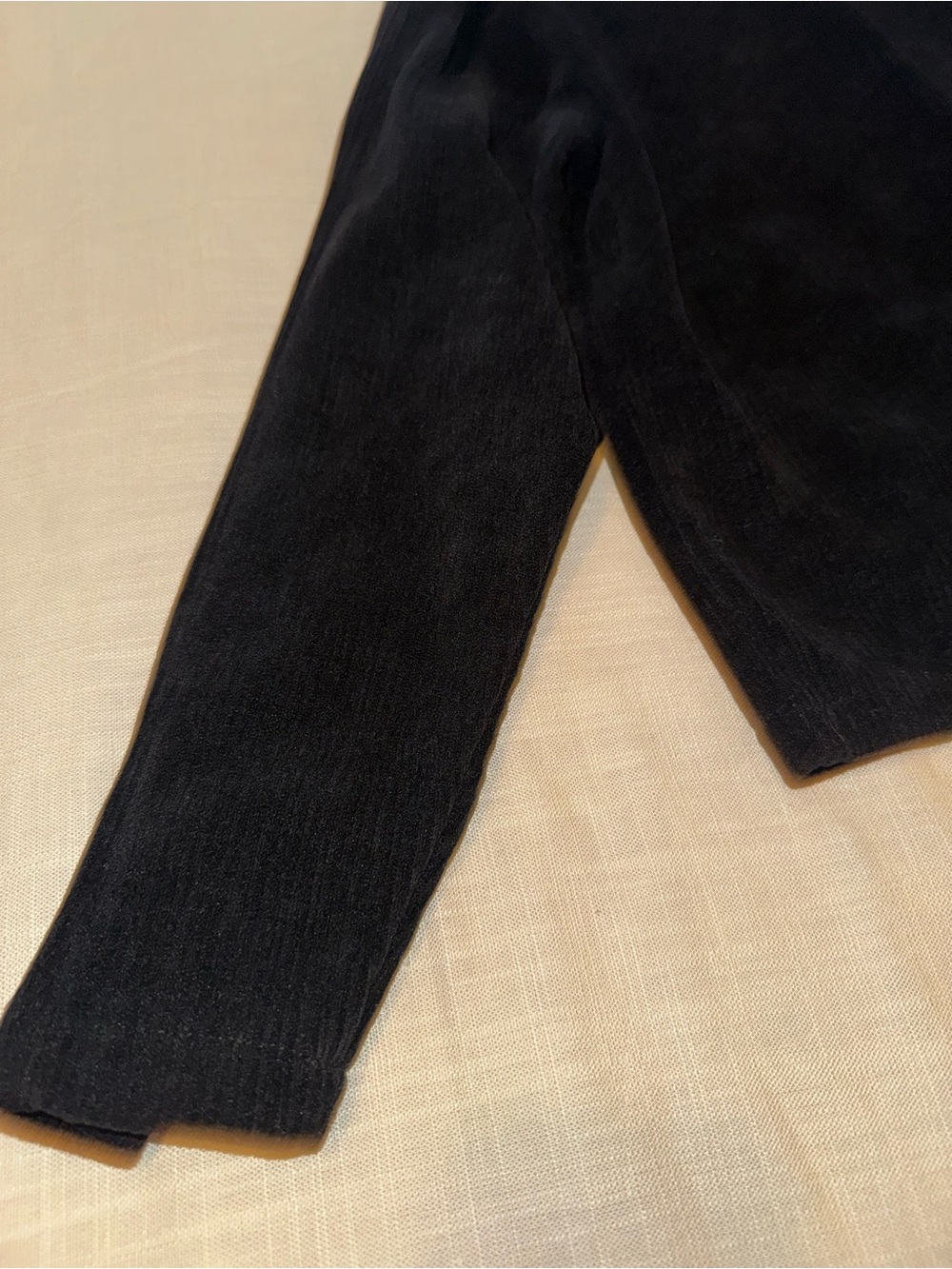 Madewell Black Ribbed Scoop Crewneck Sweater - Picture 6 of 6